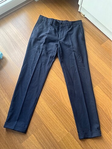 Zara lacivert pantalon