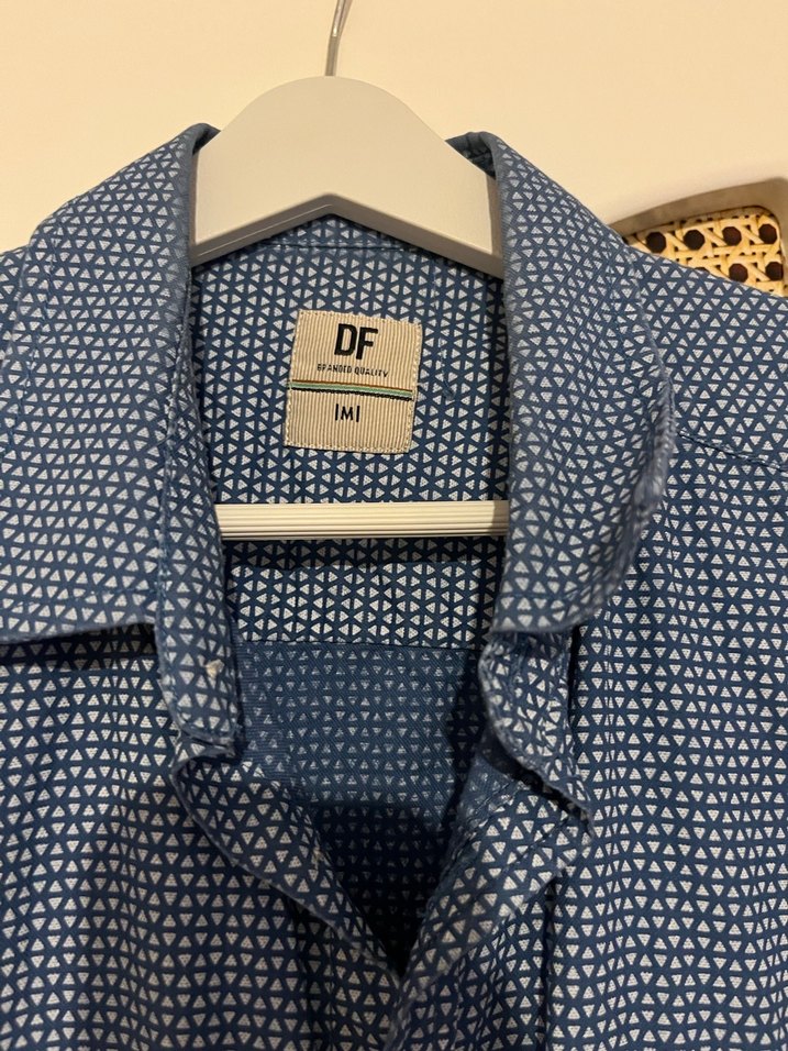 Düğmeli Uzun Kollu Erkek  Gömlek - Görsel 2