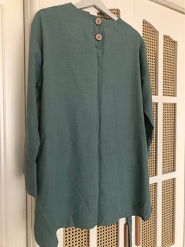 Etek üstü gömlek - Görsel 5