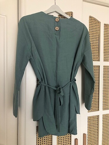 Etek üstü gömlek - Görsel 4