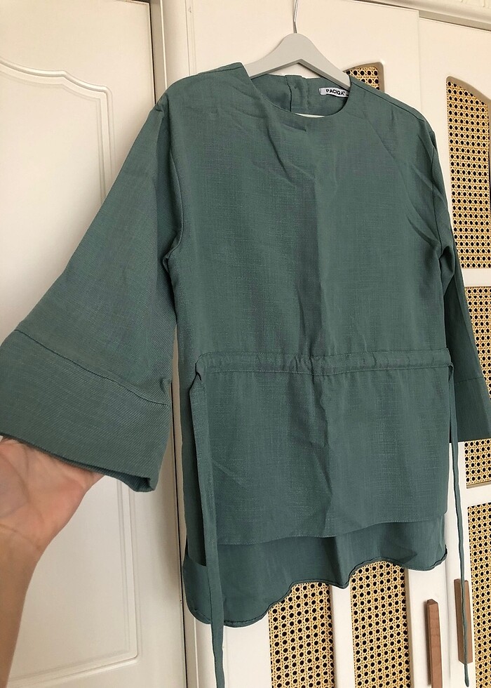 Etek üstü gömlek - Görsel 2