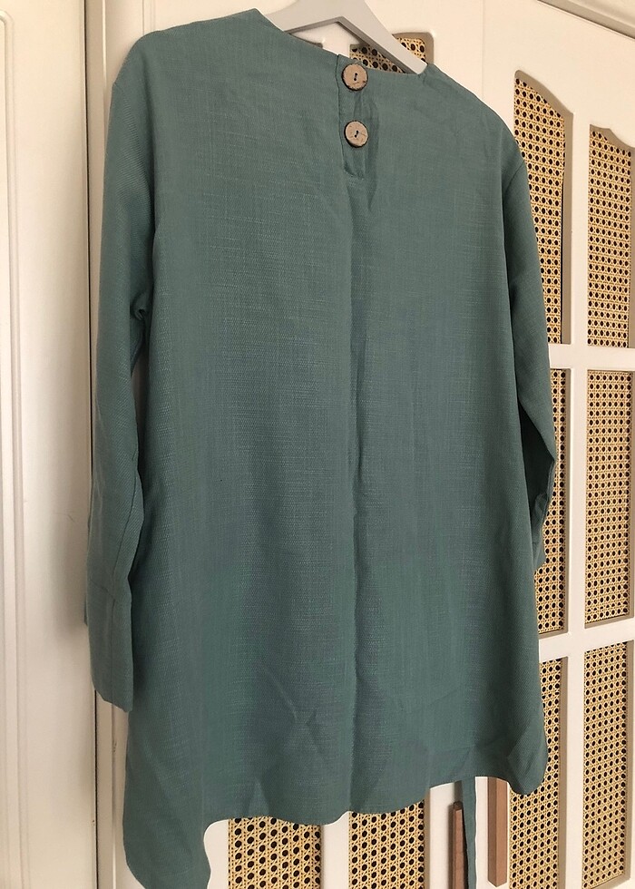 Etek üstü gömlek - Görsel 5