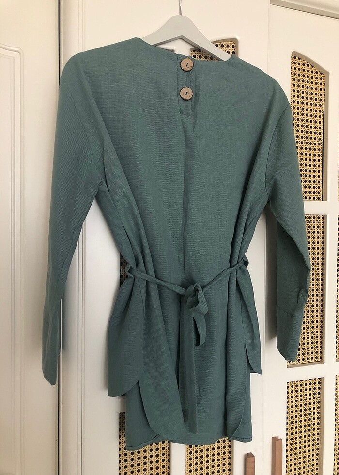 Etek üstü gömlek - Görsel 4