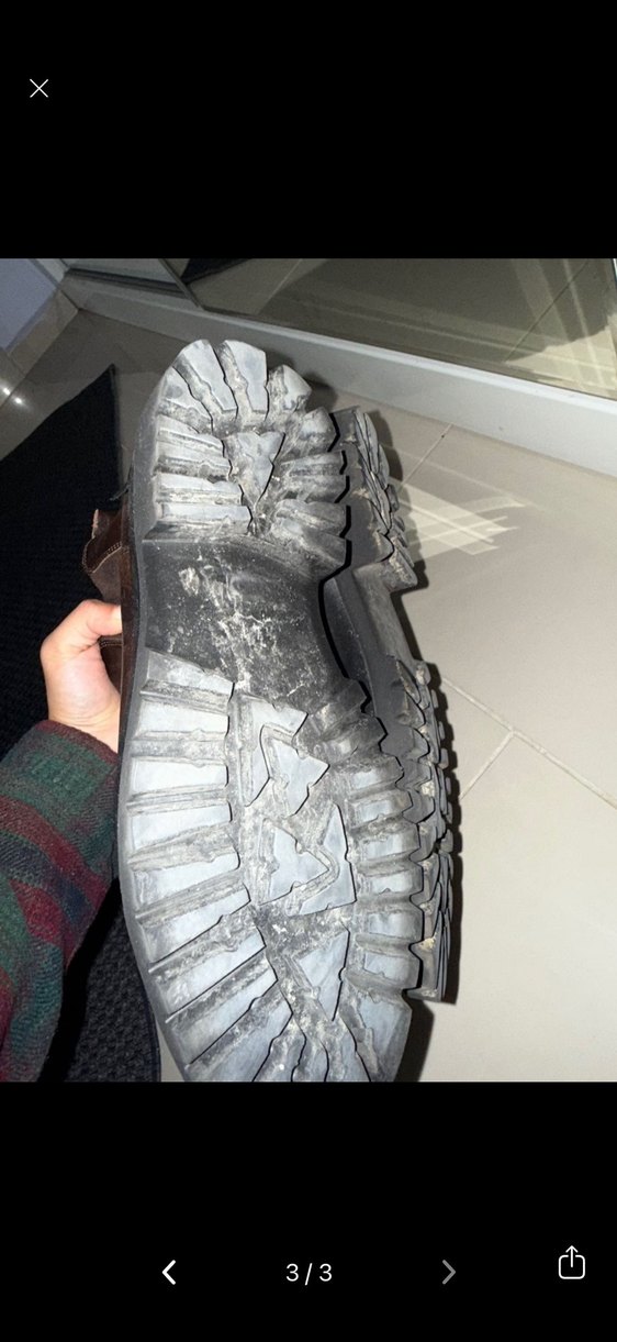 George Hogg Kahverengi Deri Kadın Bot - Görsel 3