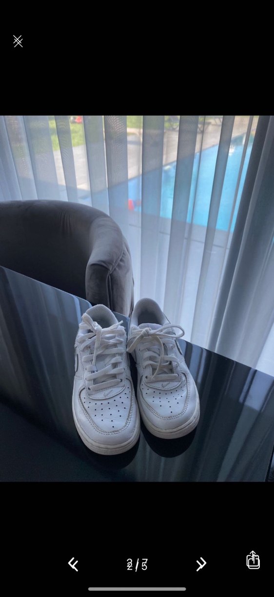 Beyaz nike Orjinal çocuk - Görsel 2