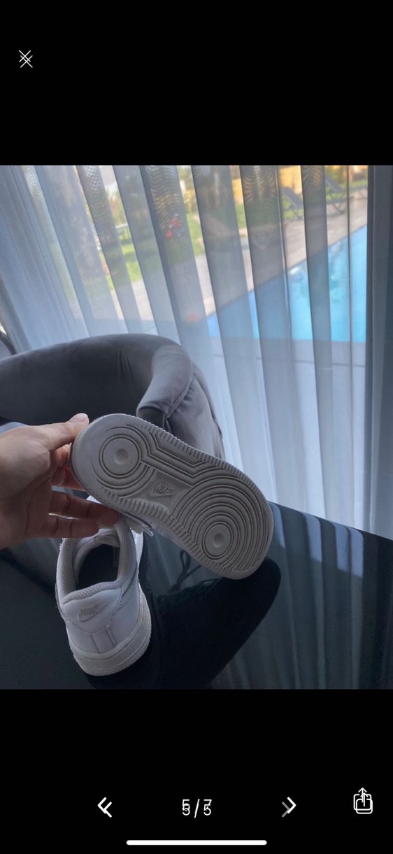 Beyaz nike Orjinal çocuk - Görsel 5