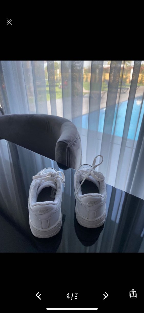 Beyaz nike Orjinal çocuk - Görsel 4
