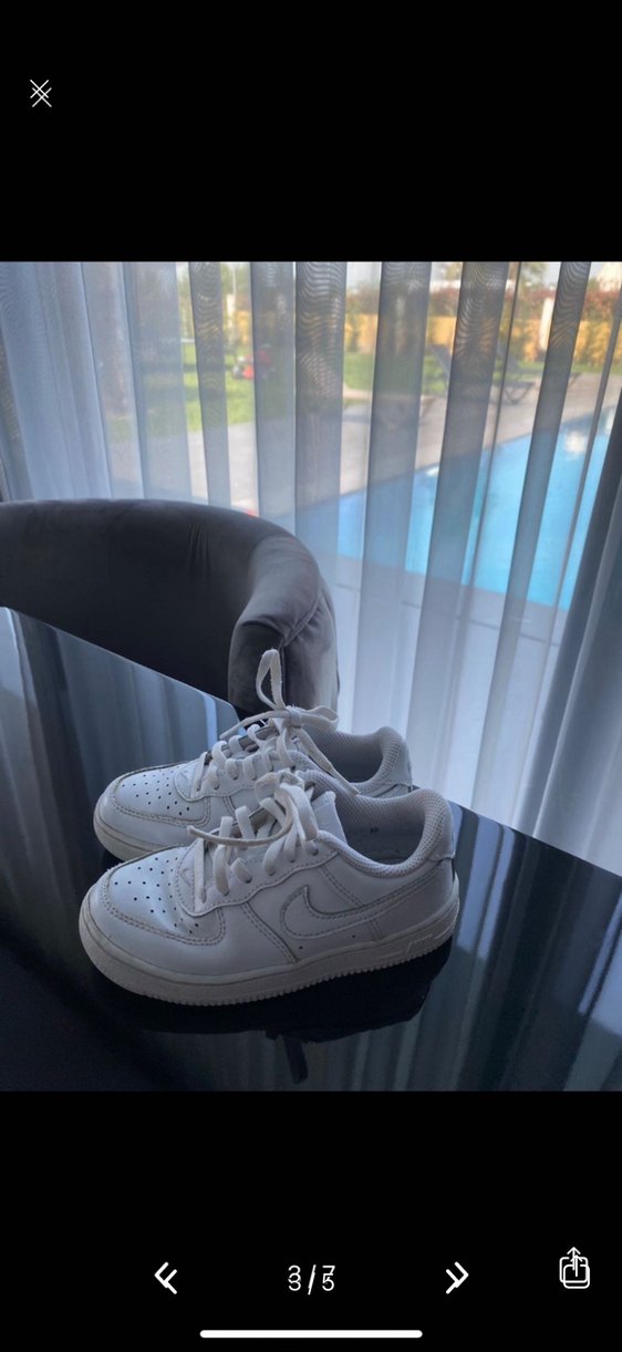 Beyaz nike Orjinal çocuk - Görsel 3