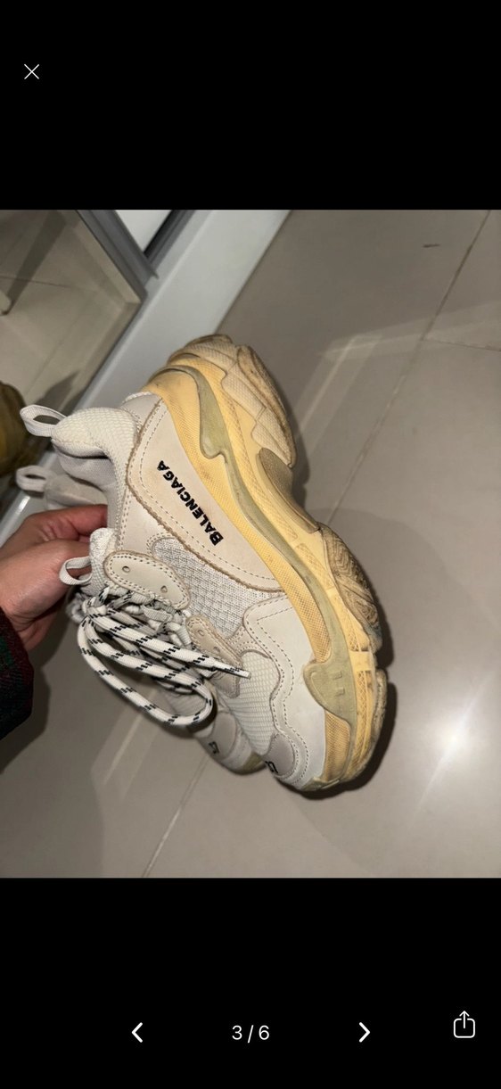 Beyaz Yüksek Topuklu Kadın Spor Ayakkabı - Görsel 3