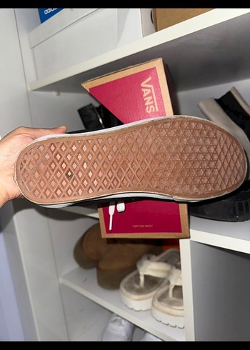 Siyah Vans Spor Ayakkabı - Görsel 3