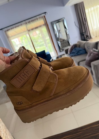 Ugg Kahverengi Suet Platform Bot