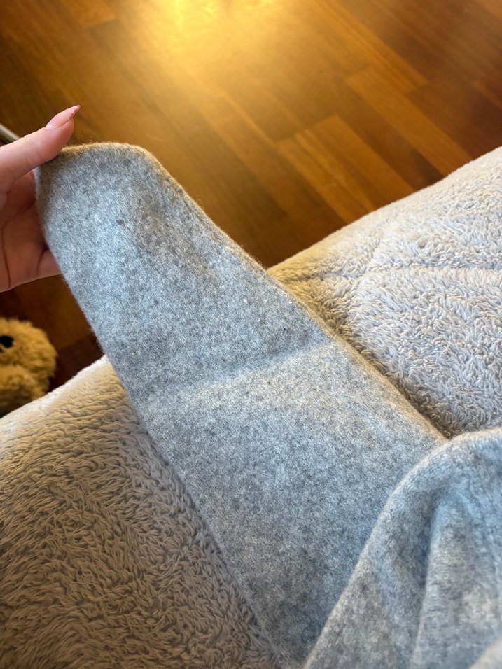 Gri Yün Kadın Kazak - Görsel 2