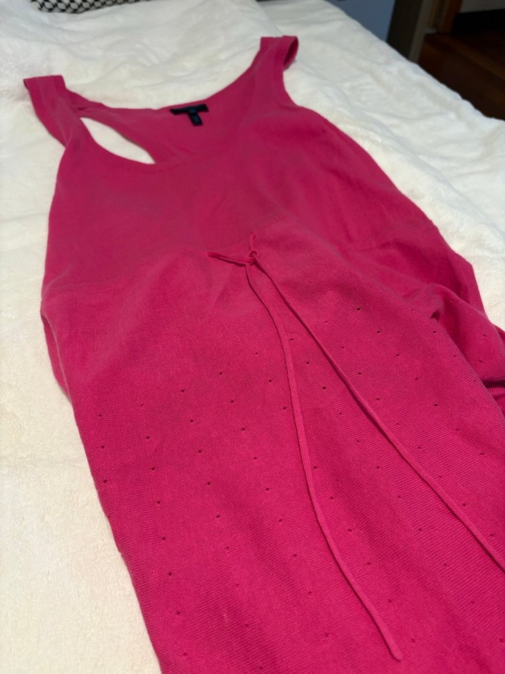 V Yaka Pembe  Tunik - Görsel 2