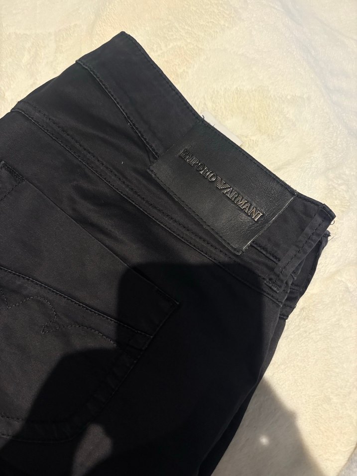 Düğmeli Siyah Kadın Kumaş Pantolon - Görsel 2