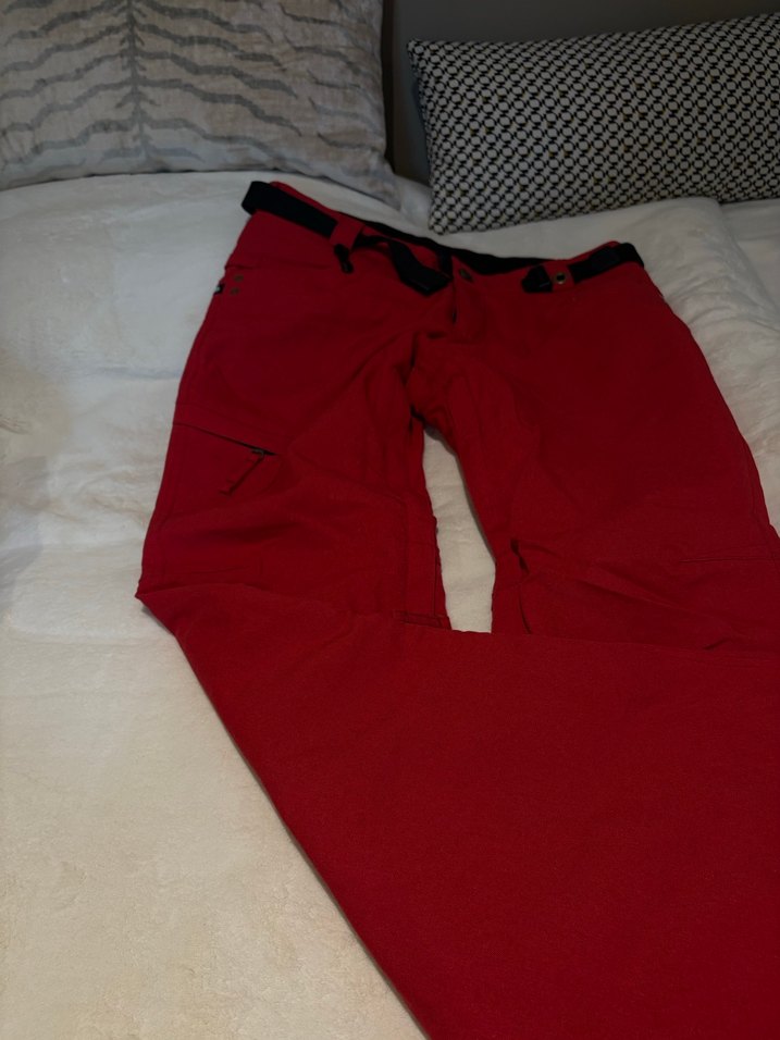 Kayak pantalonu kırmızı - Görsel 2