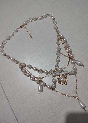 İnci Detaylı Bohem Kadın Kolye - Görsel 2