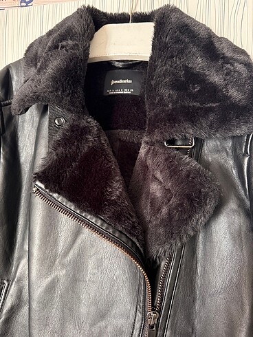 Suni kürklü biker mont / Stradivarius