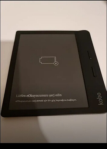 Kobo Libra H2O - Siyah - Kutulu. 