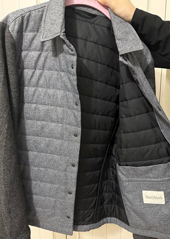 Gri Düğmeli Erkek Günlük Ceket NETWORK - Görsel 2