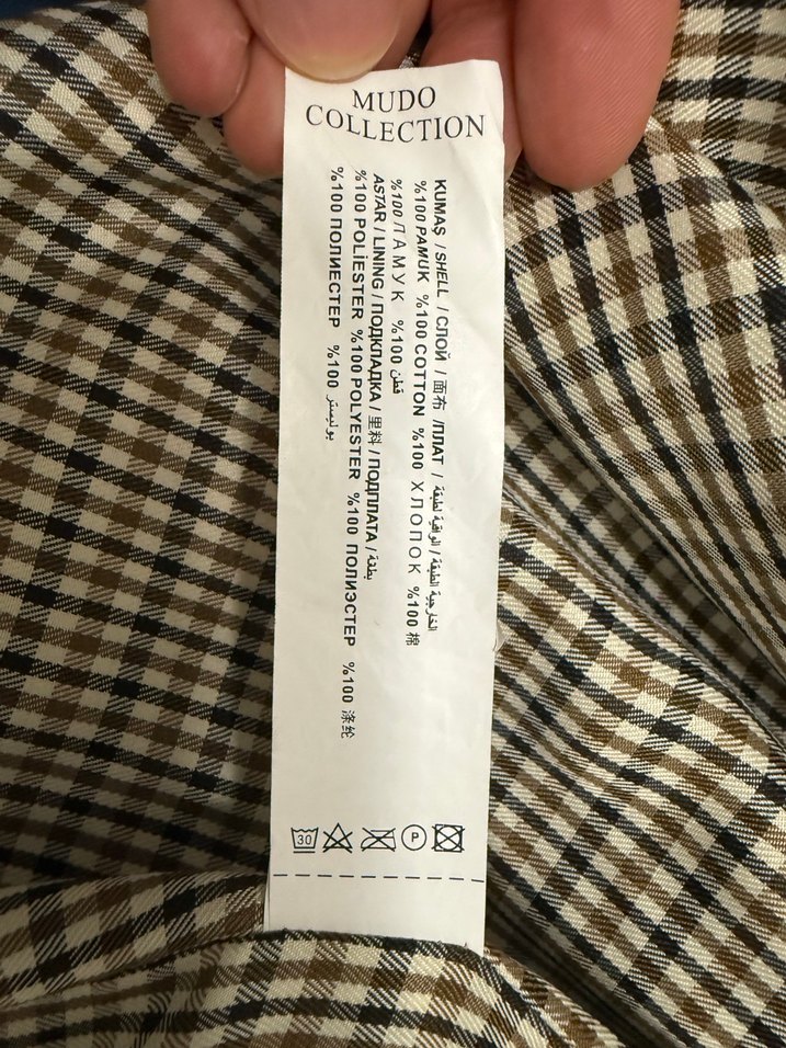 MUDO Bej Regular Fit Erkek Ceket - Görsel 4