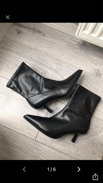 36 Beden Stradivarius topuklu bot