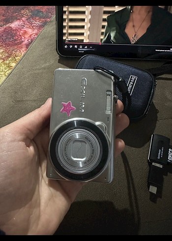 Vintage dijital kamera casio exılım zs20 - Görsel 2