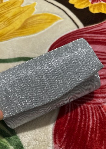 Gri Pilili Kadın Portföy Çanta - Görsel 2