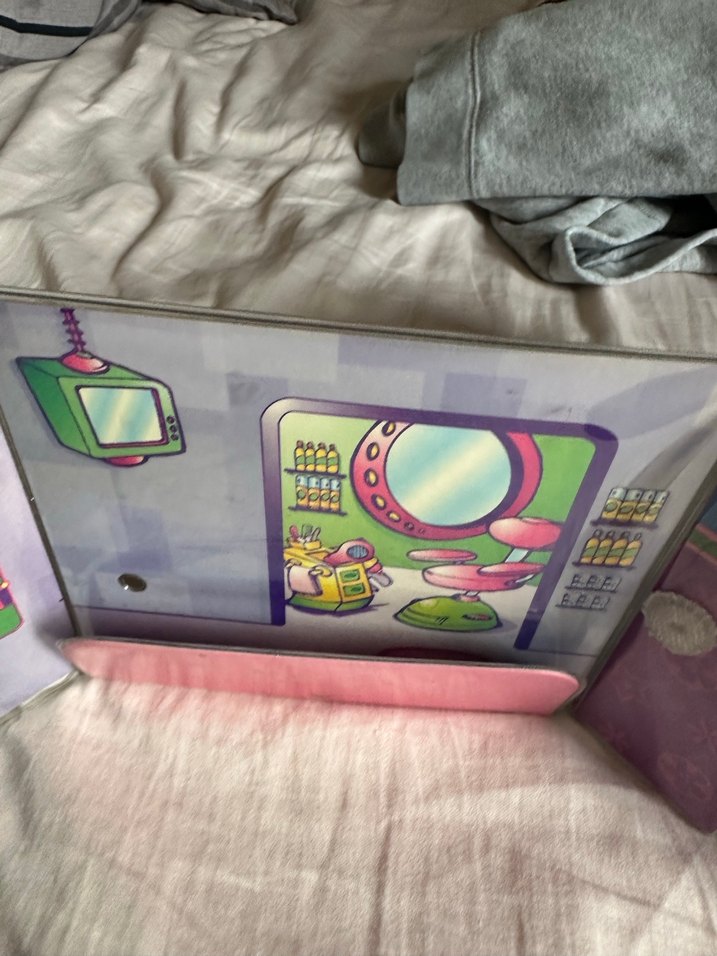 Renkli Çok Bölmeli Oyuncak Ev - Görsel 3