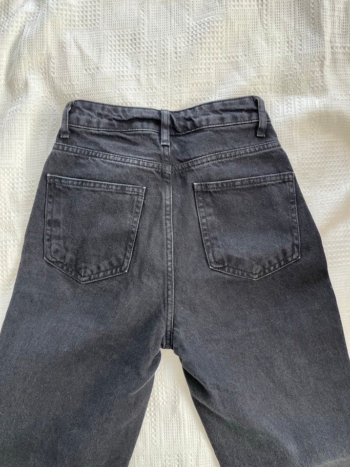 Trendyolmilla siyah straight jean - Görsel 3