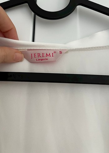 Beyaz Bride saten sabahlık - Görsel 4