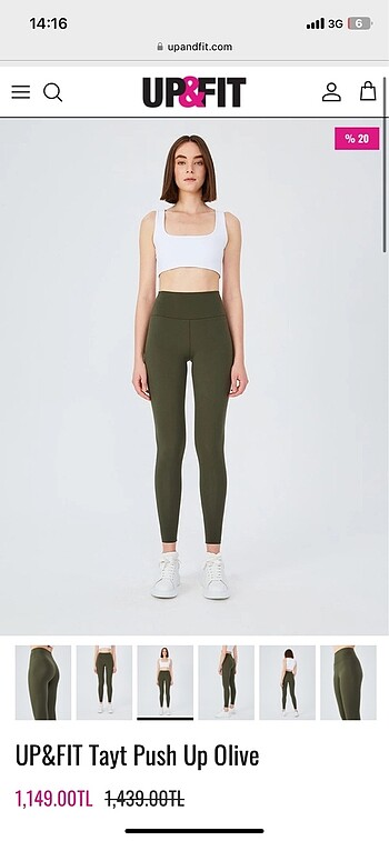 universal Beden Up&fit tayt