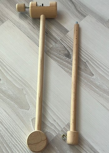 Diğer Pastel Renkli Ahşap Bebek dönence
