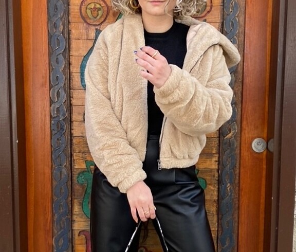 pull&bear kürk ceket