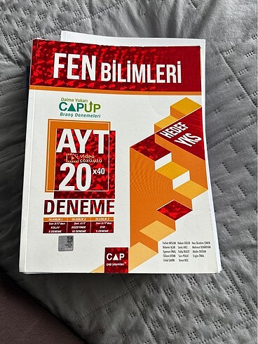 Fen bilimleri ayt denemsi 14 deneme