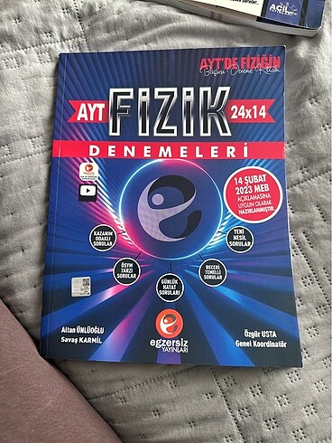 Egzersiz yayınları ayt fizik deneme