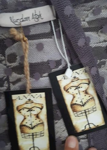 Lila  Uzun Kadın Pareo Sabahlık - Görsel 4