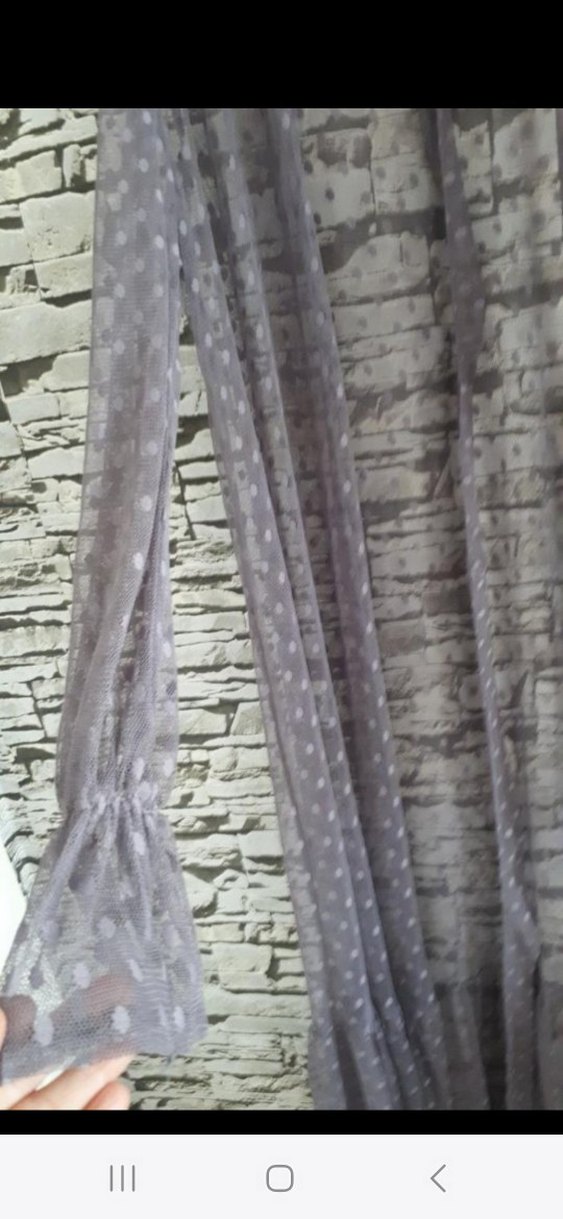 Lila  Uzun Kadın Pareo Sabahlık - Görsel 3