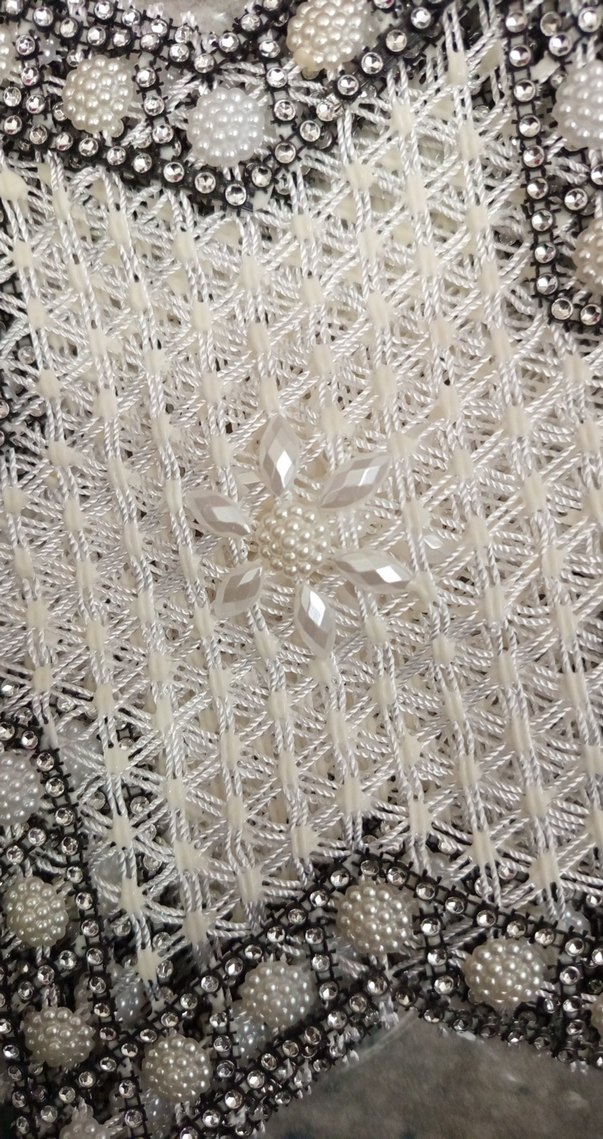 Bohem Yıldız Desenli El İşi Dekoratif Örtü - Görsel 4