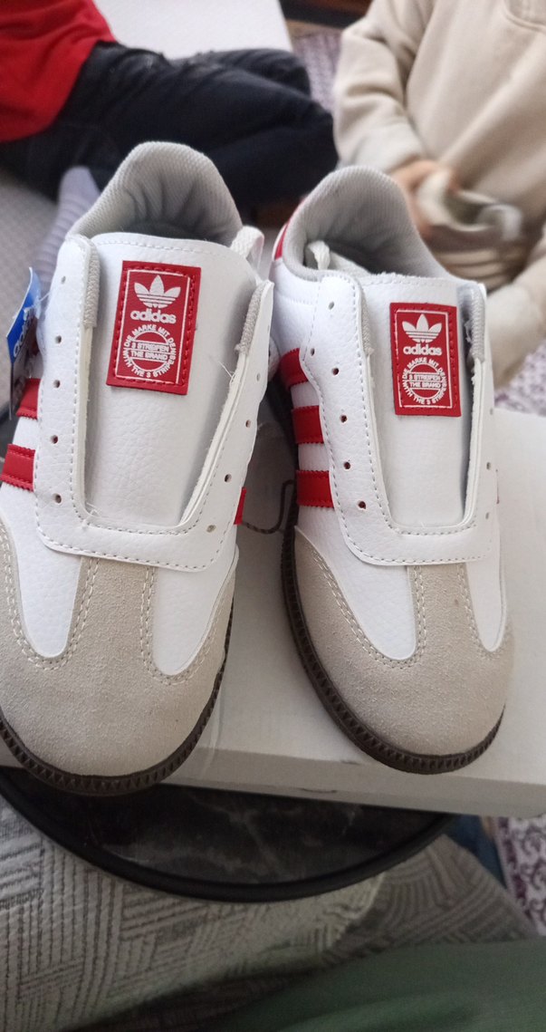 Kadın Beyaz Adidas Samba Spor Ayakkabı - Görsel 3