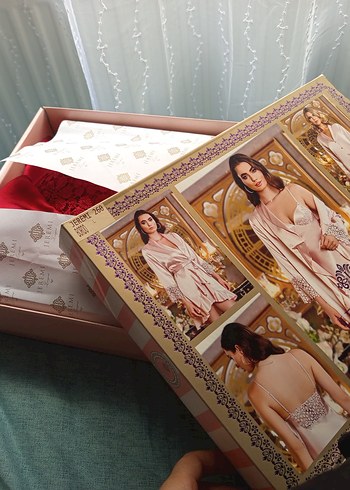 İşlemeli Bordo Mini Bohem Kadın Gecelik - Görsel 5