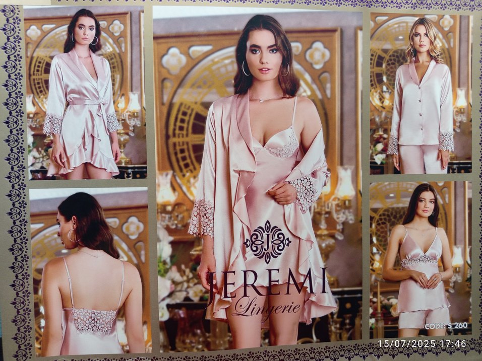 İşlemeli Bordo Mini Bohem Kadın Gecelik - Görsel 2