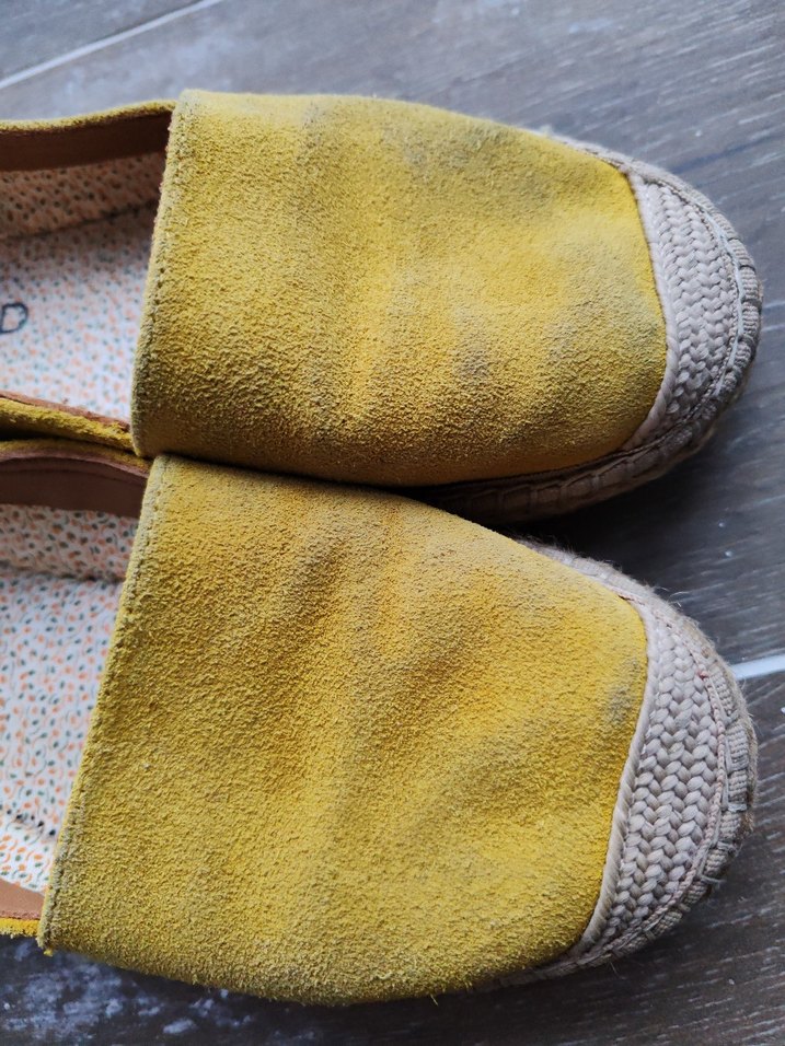 Sarı Süet Kadın Espadril - Görsel 5