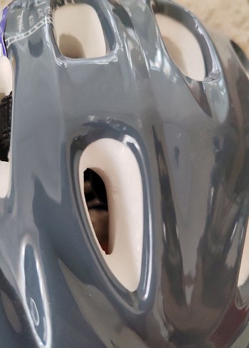 Gri Bisiklet Kaskı - Görsel 9