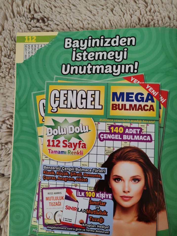 588 Parça Renkli Sudoku Bulmaca Kitabı - Görsel 2