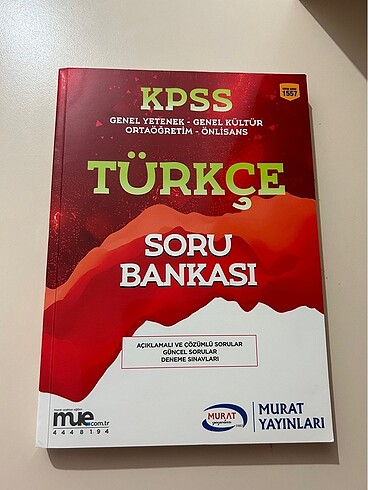 kpss türkçe test kitabı soru bankası