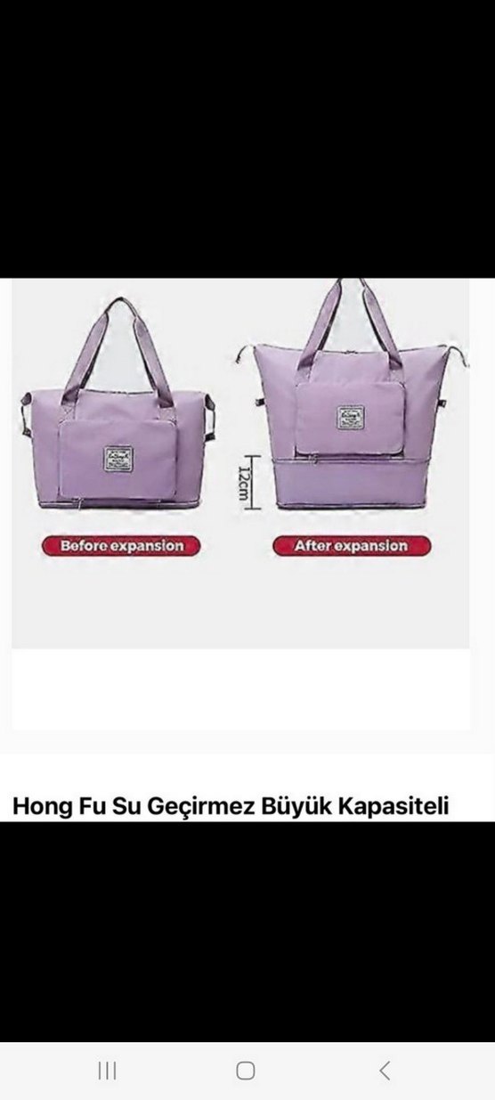 Pembe Pastel Kadın Günlük Tote Çanta - Görsel 2