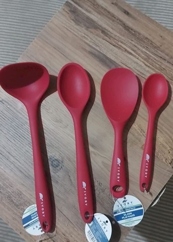 Diğer Diger Beyaz Mutfak Kepçeleri Seti