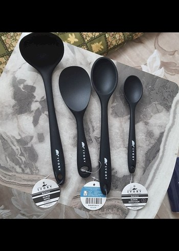  Beden çeşitli Renk Diger Beyaz Mutfak Kepçeleri Seti