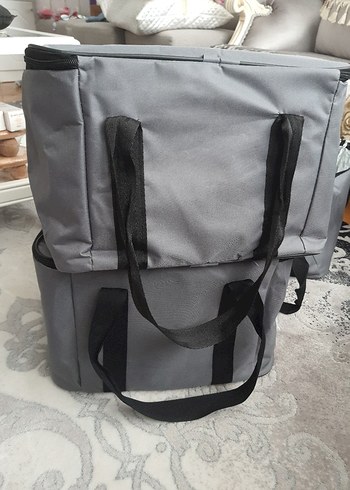 Beden Renk 40 lt Gri Katlanabilir Saklama Çantası