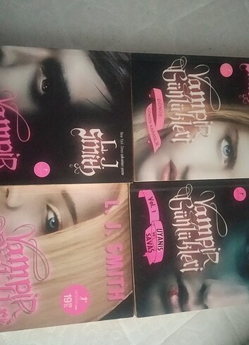 Vampir günlükleri ilk 4 kitap
